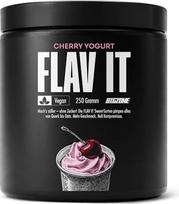 „Big Zone Flav-It“ | Vyšnių jogurtas | Aromatizuojantys milteliai su laktaze | 250 g, po 50 porcijų