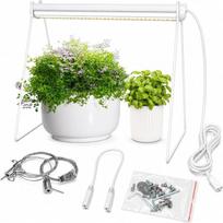 „Bio Green FLORABOOSTER 200“ LED augalų lempa, 90 cm – 13 W, visų spektro bangų auginimo lempa, atspari purslams (IP44), energiją taupi, išplėstina, skirta daržovėms, prieskoninėms žolelėms ir kambarinėms gėlėms, auginimui patalpose