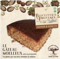 „Biscuiterie de Provence“ migdolų pyragas su lazdyno riešutais, ekologiškas pyragas, be glitimo, Prancūzija. Komplekte – „FeinWert“ elektroninė knyga (1 vnt. po 225 g)