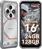 „Blackview Fort 2“ lauko mobilusis telefonas su „Android 16“, ypač plonas (245 g / 10,7 mm), 24GB + 128GB / 2 TB TF atminties kortelė, skirtas statybvietėms, 6,56 colių ekranas, 90 Hz atnaujinimo dažnis, 16 MP + 13 MP, 4G lauko išmanusis telefonas be su
