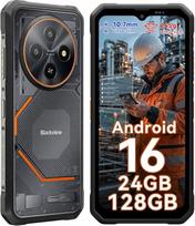 „Blackview Fort 2“ lauko mobilusis telefonas su „Android 16“, ypač plonas (245 g / 10,7 mm), 24GB + 128GB / 2 TB TF atminties kortelė, skirtas statybvietėms, 6,56 colių ekranas, 90 Hz atnaujinimo dažnis, 16 MP + 13 MP, 4G lauko išmanusis telefonas be su