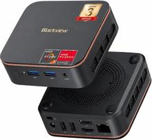 „Blackview MP20“ mini kompiuteris, „AMD Ryzen 3300U“, 16GB DDR4, 512GB SSD, „Windows 11 Pro“ mini stalinis kompiuteris, kompaktiškas bokštinio tipo kompiuterio pakaitalas, 4K dviejų ekranų palaikymas per HDMI ir DP, 5 GHz „Wi-Fi“, gigabito LAN, VESA, 3