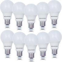 „Blaupunkt“ E27 LED lempa, matinė | 12 W (100 W) | 1200 lm | 2700 K šilta balta | Nereguliuojamas šviesos stiprumas | Didelis šviesos srautas, skirtas lubiniams šviestuvams ir virtuvei | Ekonominis rinkinys – 10 vnt. pakuotė | Didmeninė pakuotė, didelis š
