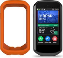 „Blueshaweu“ silikoninis dėklas, suderinamas su „Garmin Edge 1050“ Dėklas, suderinamas su „Garmin Edge 1050“ (oranžinis dėklas)