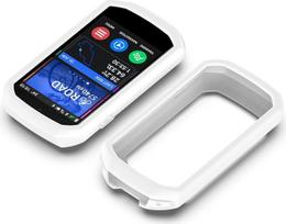 „Blueshaweu“ silikoninis apsauginis dėklas, suderinamas su „Garmin Edge 1050“, baltas
