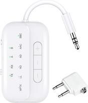 „Bluetooth 5.4“ siųstuvas-imtuvas „2-in-1“, baltas