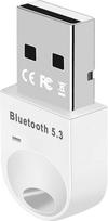 „Bluetooth“ adapteris kompiuteriui, USB 5.3 „Bluetooth“ raktas, skirtas „Windows 11/10/8.1“ sistemoms, suderinamas su stacionariais kompiuteriais, nešiojamaisiais kompiuteriais, pelėmis, klaviatūromis, ausinėmis, valdikliais, „Plug and Play“ funkcija, bal