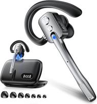 „Bluetooth“ ausinės su mikrofonu, „Bluetooth“ V5.3 belaidės laisvų rankų ausinės su dviem mikrofonais ir garsumo išjungimo funkcija, 24 val. grojimo trukmės ausinės, skirtos „iOS“ ir „Android“ įrenginiams, ausinės su įdėklais, skirtos sunkvežimių vairuoto