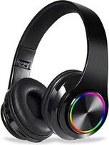 „Bluetooth“ ausinės, ausines, dengiančios ausis, belaidės, sulankstomos, lengvos, su integruotu „Hi-Fi“ stereo garsu, triukšmo slopinimu, mikrofonu, FM, SD/TF kortelių lizdu, skirtos internetinėms pamokoms, biurui, telefonui, kompiuteriui