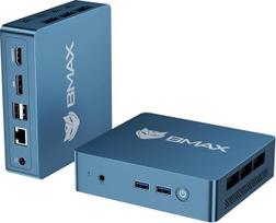 „BMAX“ mini kompiuteris su 8GB DDR4 ir 256GB NVMe SSD, „Intel 5205U“ (1,9 GHz), „Gigabit Ethernet“, 4K UHD dviejų ekranų palaikymas, du „Wi-Fi“ moduliai, „Bluetooth 5.0“, atmintį galima išplėsti iki 64GB