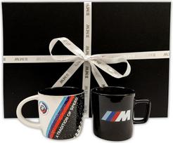 „BMW M Motorsport“ dovanų dėžutė – išskirtinis dovanų rinkinys: puodelis, kavos puodelis, prekės ir aksesuarai