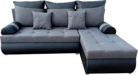 „Bodo“ kampinė sofa, pilkos ir juodos spalvų