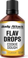 „Body Attack Flav-Drops“, maisto aromatizatorius, be cukraus, be kalorijų, tinka veganams