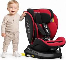 „Bonio“ vaikų sėdynė, pasukama 360°, atitinkanti „i-Size“ standartą, su „Isofix“ tvirtinimu, skirta vaikams nuo 40 iki 150 cm