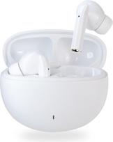 „Boompods Echowave ANC“ belaidės „Bluetooth“ ausinės – 25 dB triukšmo slopinimas ir skaidrumo režimas, ENC mikrofonai, 25 val. baterijos veikimo laikas, greitasis įkrovimas per USB-C, į ausį įdedamos – baltos