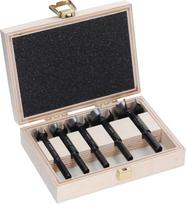 „Bosch Expert Wood“ Forstnerio grąžtų rinkinys (skirtas minkštajai ir kietajai medienai, skersmuo 15,0, 20,0, 25,0, 30,0, 35,0 mm, profesionalūs gręžtuvo ir atsuktuvų priedai)