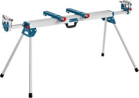 „Bosch Professional“ darbo stalas kampiniams pjūklams GTA 3800 (ilgis 1578 mm, aukštis 824 mm, svoris 22,3 kg, komplekte – staklių laikiklis, raktas, ruošinių pagalvėlės)