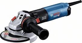 „Bosch Professional“ kampinis šlifuoklis GWS 17-150 S (1 700 W, su papildoma rankena, apsauginiu gaubtu, pjovimo apsauginiu gaubtu, dulkių filtru, dviejų skylių raktu, tvirtinimo flanšu, fiksavimo veržle)