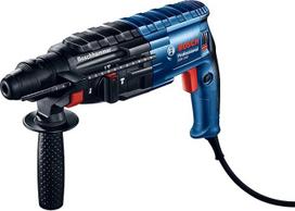 „Bosch PRO“ GBH 240 plaktuvinis gręžtuvas (su SDS Plus, 790 W, komplekte su papildoma rankena, gylio ribotuvu 210 mm, „Craftsman“ dėklu)