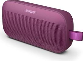 „Bose SoundLink Flex“ nešiojamas „Bluetooth“ garsiakalbis (2-oji karta), nešiojamas lauko garsiakalbis, atsparus vandeniui ir dulkėms, su tikrovišku garsu, iki 12 valandų baterijos veikimo trukmė, „Mulberry Pink“ spalvos – riboto tiražo