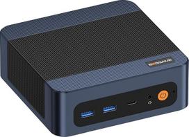 „BOSGAME E6“ mini kompiuteris, „Intel Core 3 304“, 12GB LPDDR5X RAM, 512GB NVMe SSD | „Windows 11 Pro“, 8K trijų ekranų konfigūracija, HDMI 2.0/DP/USB-C, 2 x RJ45 LAN, „Wi-Fi 7“, „BT 5.4“ mini kompiuteris verslui, biurui ir namams