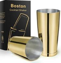 „Boston Shaker“ CTSK0013 – 2 vnt. nerūdijančio plieno kokteilių plaktuvų rinkinys (16 oz ir 30 oz)