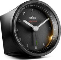 „Braun“ BC07B-DCF „Classic“ analoginis radijo žadintuvas, skirtas Vidurio Europos laiko juostai (MEZ/GMT+1), su atidėjimo funkcija ir šviesos bei tyliu mechaniniu „Crescendo“ žadintuvu, juodos spalvos