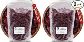„Bremer Gewürzhandel“ džiovintos spanguolės, 1 kg – aromatingi vaisiai su vaisių sultimis, spanguolės, džiovintos spanguolės (2 vnt. pakuotė)
