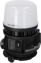 „Brennenstuhl Professional Multi Battery LED 360°“ hibridinis statybinis prožektorius | 12050 MH, 12000 lm, IP54, suderinamas su 18 V akumuliatoriais iš 10 skirtingų gamintojų, 5 m RN kabelis, be akumuliatoriaus