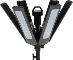 „Brennenstuhl Professional“ 360° LED prožektorius R42050 BT, 300 W | LED statybinis prožektorius, 42 000 lm, su 6 atskirai reguliuojamais prožektoriais, 6,70 + 3,30 m RN kabeliu, valdymas per „Bluetooth“