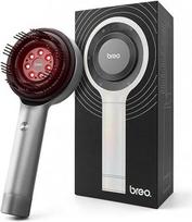 „Breo Scalp3L“ elektrinė raudonos šviesos galvos masažinė šepetėlė su 6 ml aliejaus aplikatoriumi