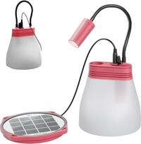 „Bright SunBell 80“ saulės energija maitinama LED lempa su USB įkrovimo stotele, veikia 180 valandų