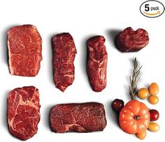 „BÜFFEL BILL“ degustacinė dėžutė S – 1 kg | Filė medaliukai, kepsniai, „Rib-Eye“, užpakalinės dalies kepsnys ir šlaunies kepsnys | Minkšti ir sultingi buivolienos gabalėliai | Puikiai tinka paragauti