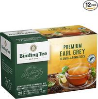 „Bünting Premium“ arbata „Earl Grey“, 12 vnt. pakuotė (12 x 20 arbatos maišelių) – juodoji arbata