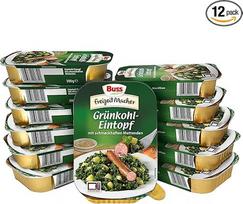 „Buss Freizeitmacher“ tradicinis žaliųjų kopūstų troškinys, 12 x 300 g