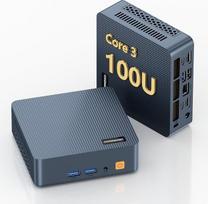 „C7“ mini kompiuteris, „Core 3 100U“ procesorius (iki 4,7 GHz), 16GB DDR4 RAM, 512GB SSD