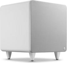 „Cambridge Audio MSX SUB 300“ – aktyvus žemų dažnių garsiakalbis, 300 W galingas Hi-Fi žemų dažnių garsiakalbis su dviem žemų dažnių garsiakalbių elementais, reguliuojamu dažniu ir faze, skirtas namų kino ir stereo sistemoms – baltas