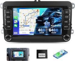 „CAMECHO“ „Android“ automobilių radijas su ekranu, skirtas „VW Golf 6“ (2008–2013 m.)