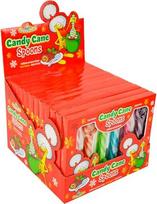 „Candy Cane“ šaukšteliai. Maži „Candy Cane“ šaukšteliai su 6 skirtingais aromatais: braškių, „Tutti Frutti“, mėlynių, obuolių, vyšnių ir apelsinų
