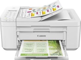 „Canon PIXMA TR4651“ spalvotas rašalinis spausdintuvas-daugiafunkcinis įrenginys, DIN A4 (skaitytuvas, kopijuoklis, spausdintuvas, faksas, 4800 x 1200 DPI, LCD ekranas, „Wi-Fi“, USB, „Apple AirPrint“, „PIXMA Cloud Link“, ADF, dvipusis spausdinimas) Baltas