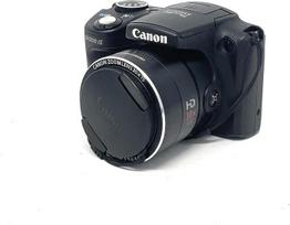 „Canon PowerShot SX500 IS“ skaitmeninis fotoaparatas – juodos spalvos (16,0 MP, 30 kartų optinis priartinimas), 3,0 colių LCD ekranas