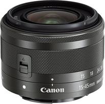„Canon“ 15–45 mm F 3,5–6,3 EF-M IS STM objektyvas, skirtas „EOS M“ serijos skaitmeniniams fotoaparatams – grafito spalvos