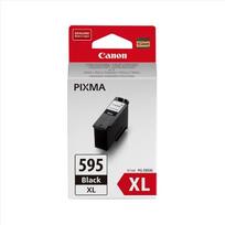 „Canon“ rašalo kasetė – originali juoda rašalo kasetė PG‑595XL (XL talpa, apytikriai 300 puslapių) spausdintuvams PIXMA TS4150i, TS6550i, TS7550i