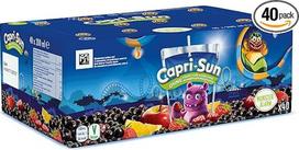 „Capri-Sun Monster Alarm“ vaikiškas vaisių sulčių gėrimas, didmeninė pakuotė (40 x 200 ml), vaisių sultys – obuolių, serbentų ir vyšnių – be dirbtinių priedų – tinkamas veganams, be glitimo