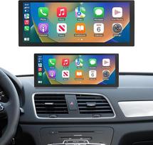 „CarPlay“ automobilių radijas su 10,25 colių jutikliniu ekranu, skirtas 2013–2018 m. gamybos „Audi Q3“ modeliams