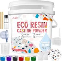 „Casting Powder White“ – 2,8 kg keraminių gipso miltelių rinkinys pradedantiesiems su visais reikalingais priedais, „pasidaryk pats“ maišymo rinkinys amatininkų kūrybiniams projektams, reljefinio liejimo milteliai, modeliavimui, maišomi su vandeniu, netok