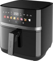 „Cecotec Cecofry&Grill Duoheat 8000“ oro keptuvė su dvigubu griliu, oro keptuvė | 8 l, 2 200 W, puikus auksaspalvis apkeptas ir grilio skonis mėsai, temperatūra nuo 80 iki 200 °C, 8 programos ir langeliai