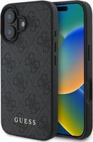„CG MOBILE Guess 4G Classic“ dėklas, skirtas „iPhone 16“ (juodas)