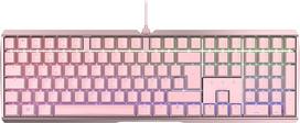 „CHERRY MX Board 3.0 S“ mechaninė žaidimų klaviatūra su laidu, vokiška klavišų išdėstymo schema (QWERTZ), aliuminio korpusas, RGB apšvietimas, „MX Silent RED“ jungikliai, rožinė spalva