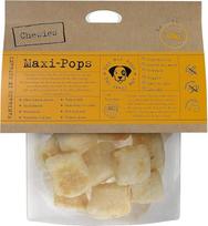 „Chewies Maxi-Pops“ sūrio skanėstai jūsų šuniui – traškūs sūrio užkandžiai šunims – be laktozės, mažai kalorijų turintys šunų skanėstai be grūdų, pagaminti iš karvės pieno, pagaminti Vokietijoje (70 g)